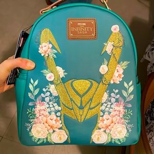 Loungefly Loki Floral Backpack